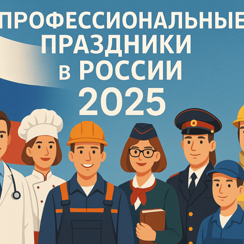 Профессиональные праздники в России 2025 Профессиональные праздники в России 2025