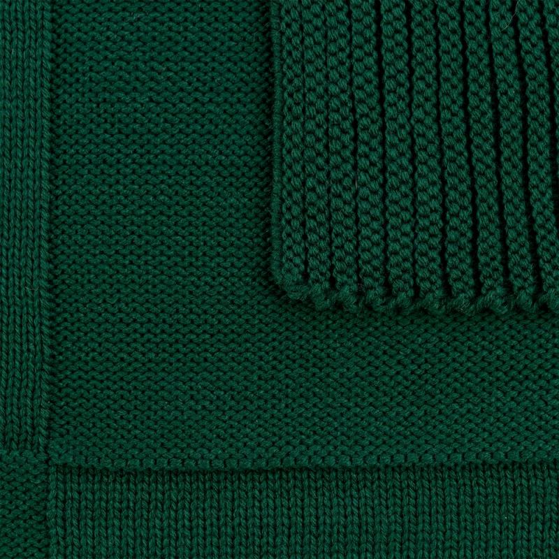 Плед Chess Queen, ver.2, темно-зеленый