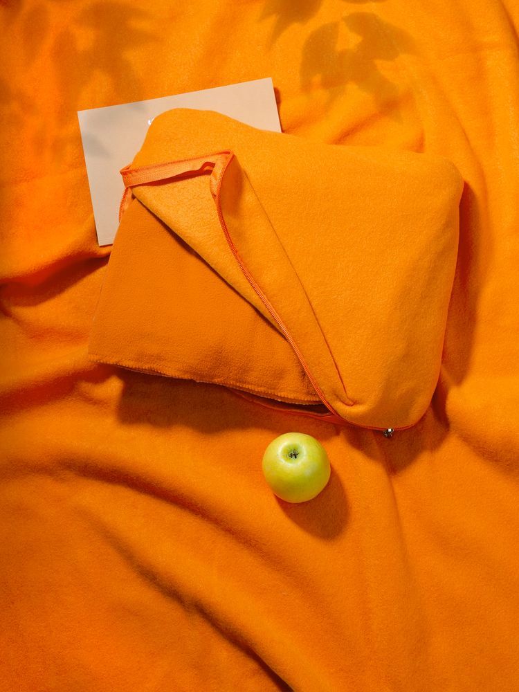 Дорожный плед Pathway 2, оранжевый