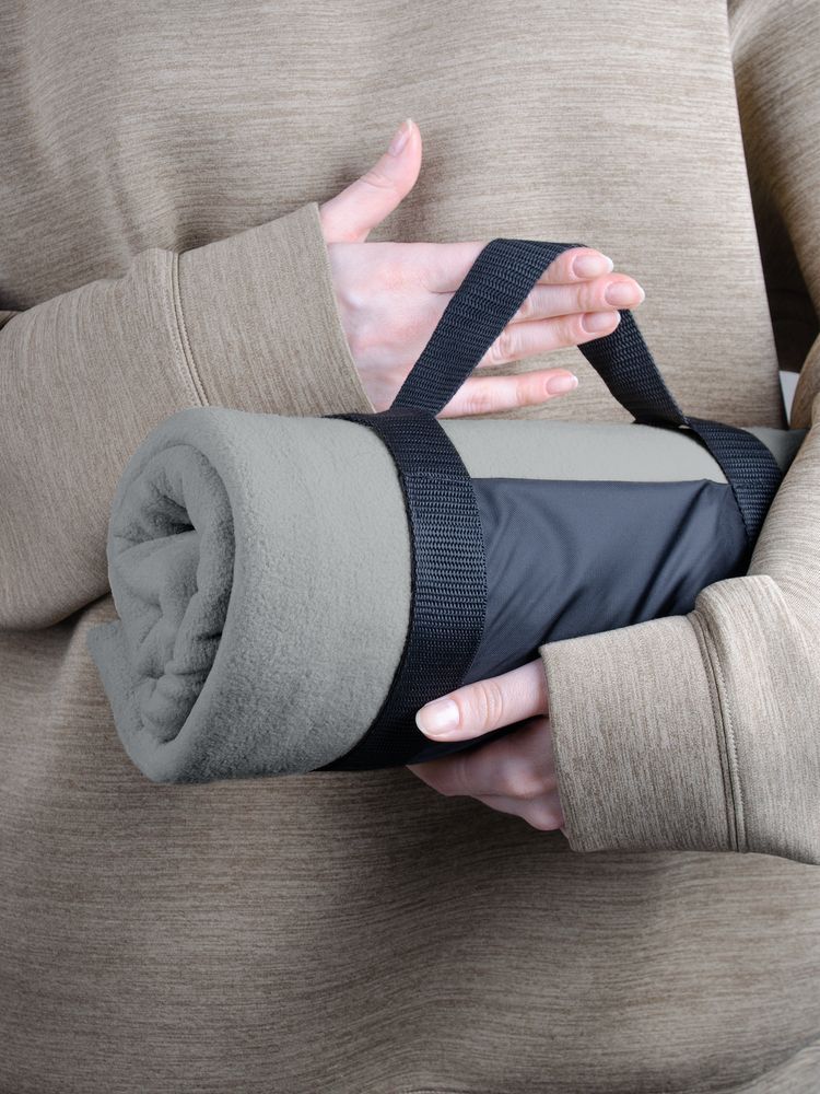 Дорожный плед Voyager 2, серый