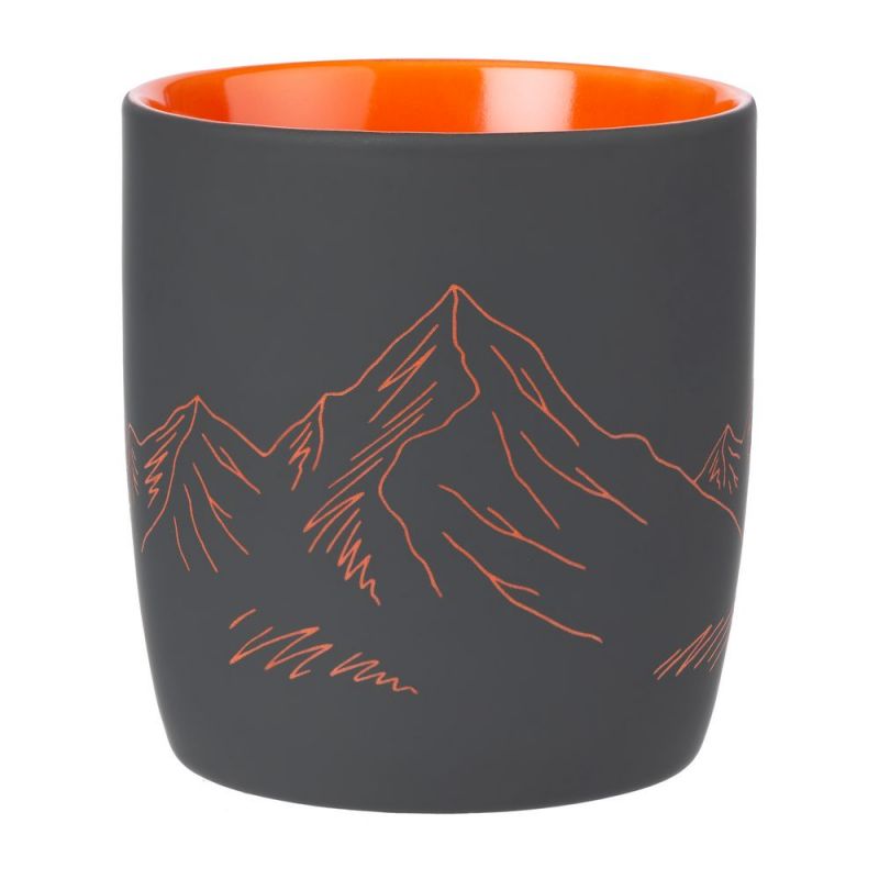 Кружка Surprise Touch с покрытием софт-тач, оранжевая