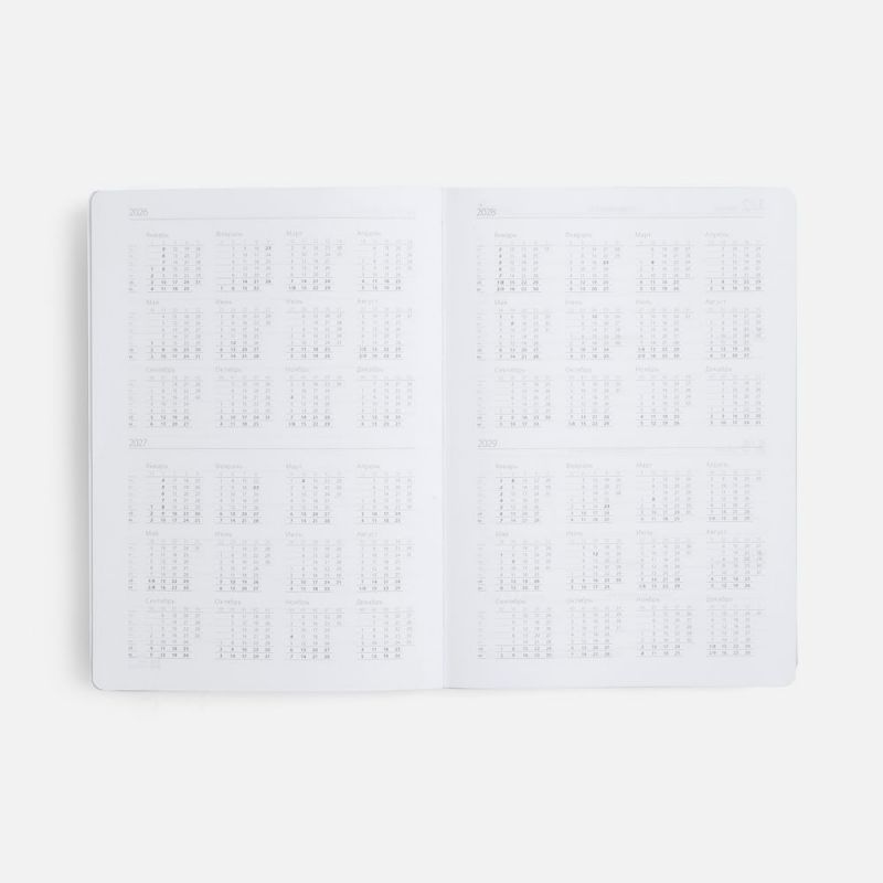 Ежедневник Must Metal, датированный, красный