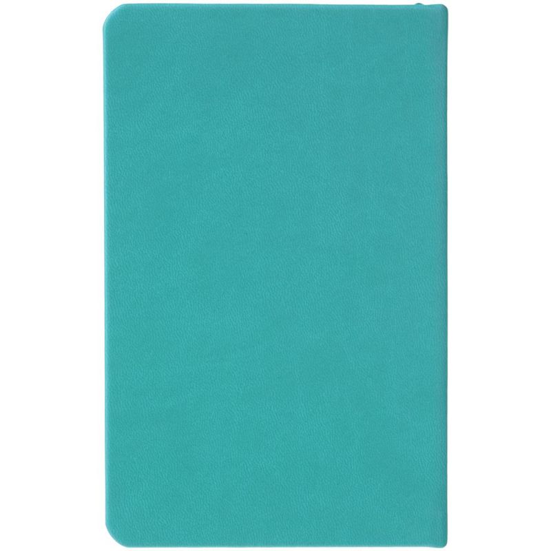 Блокнот Cluster Mini в клетку, бирюзовый