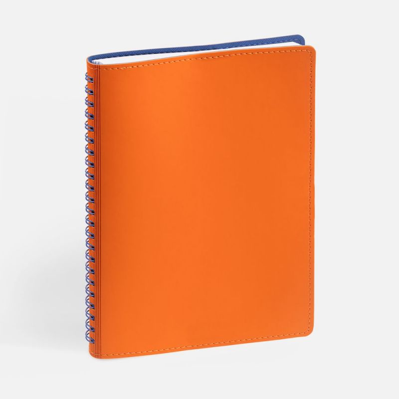 Ежедневник Spring Shall, недатированный, оранжевый Ежедневник Spring Shall, недатированный, оранжевый