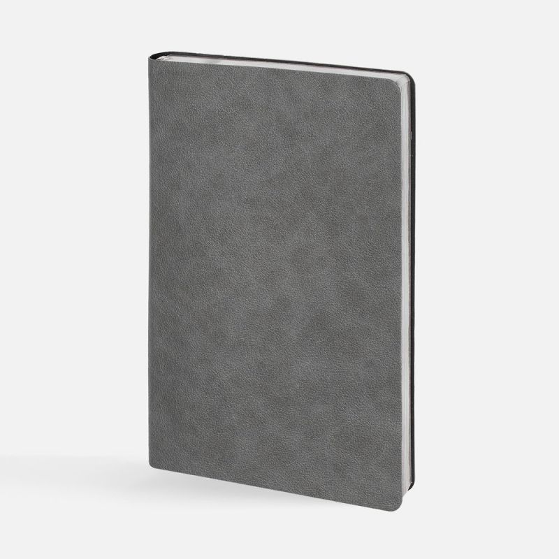 Ежедневник Petrus, недатированный, серый