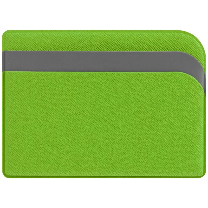 Чехол для карточек Dual, зеленый Чехол для карточек Dual, зеленый