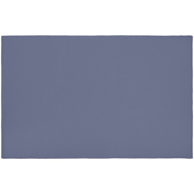 Плед Longview, серо-синий (сланец)