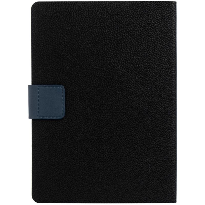 Ежедневник Boom, недатированный, черный с синим Ежедневник Boom, недатированный, черный с синим