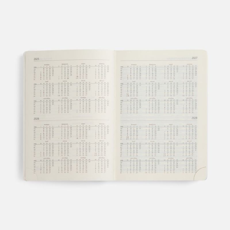 Ежедневник Capital, недатированный, темно-серый