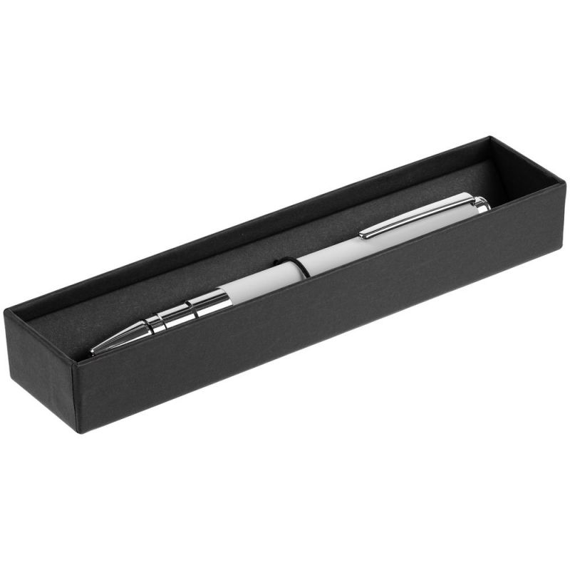 Ручка шариковая Kugel Chrome, белая Ручка шариковая Kugel Chrome, белая