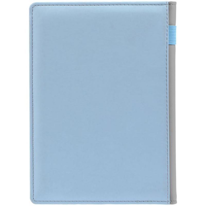 Ежедневник Spain Shall, недатированный, голубой с серым