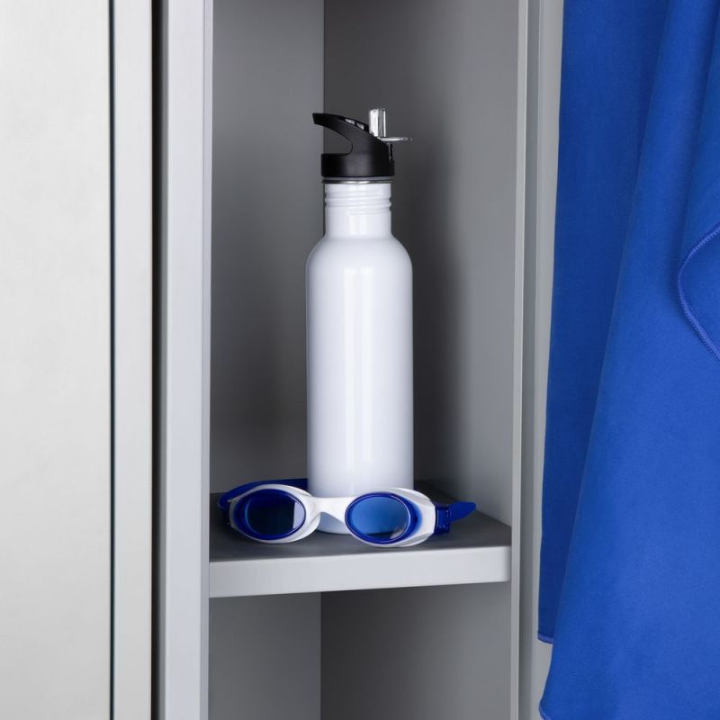 Очки для плавания Swimatic, синие с белым