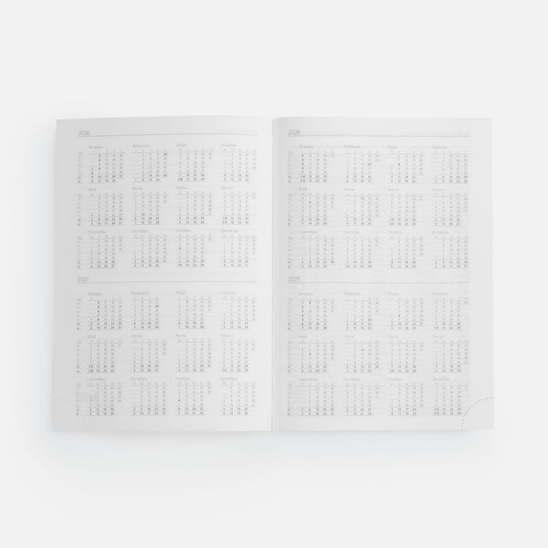 Ежедневник Favor Metal, недатированный, ярко-зеленый