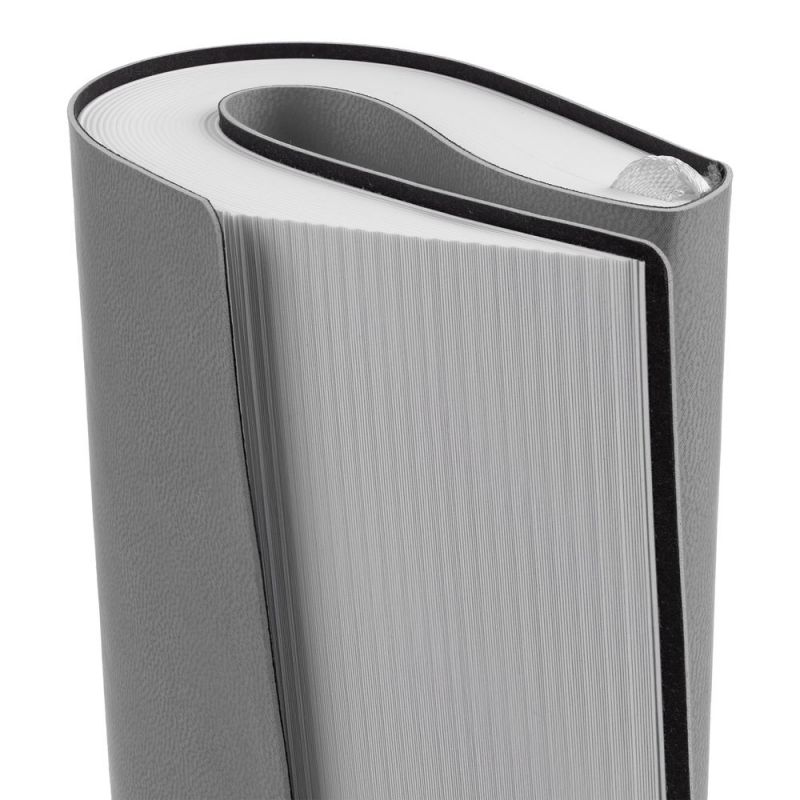 Ежедневник Vivian Metal, недатированный, серый