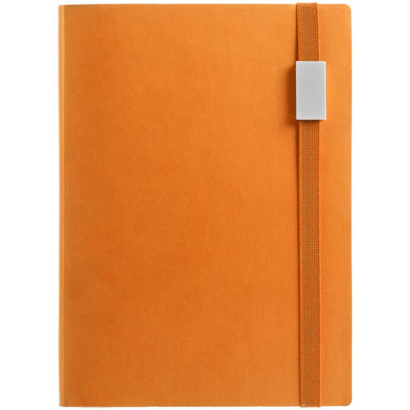 Ежедневник Vivian Metal, недатированный, оранжевый