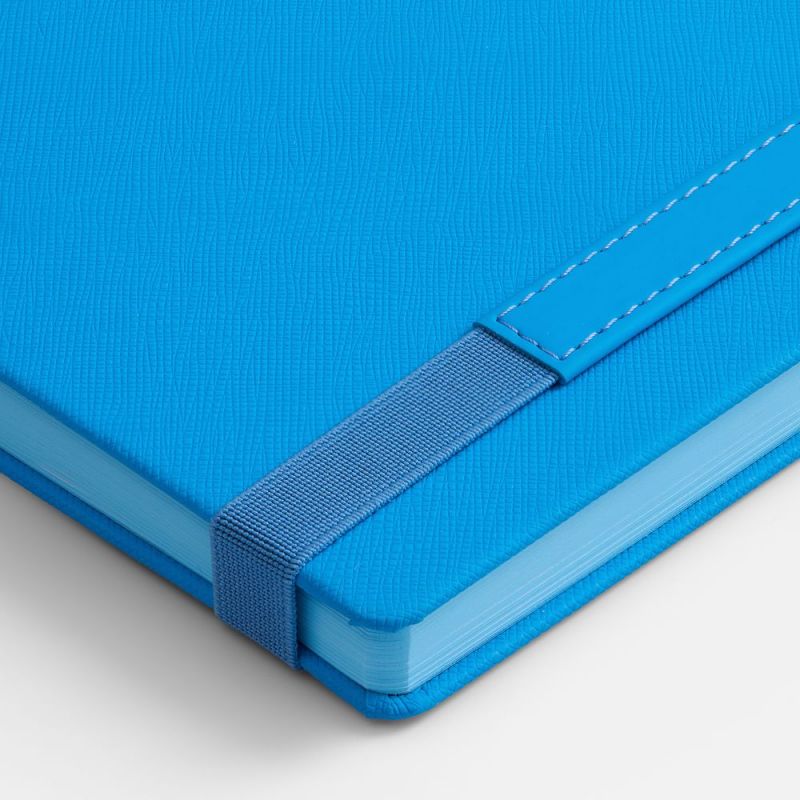 Ежедневник Peel, недатированный, голубой