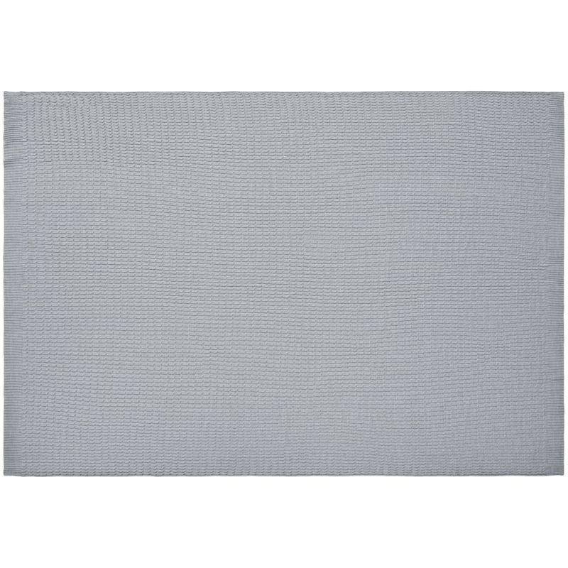 Плед Slumberland, серебристо-серый меланж