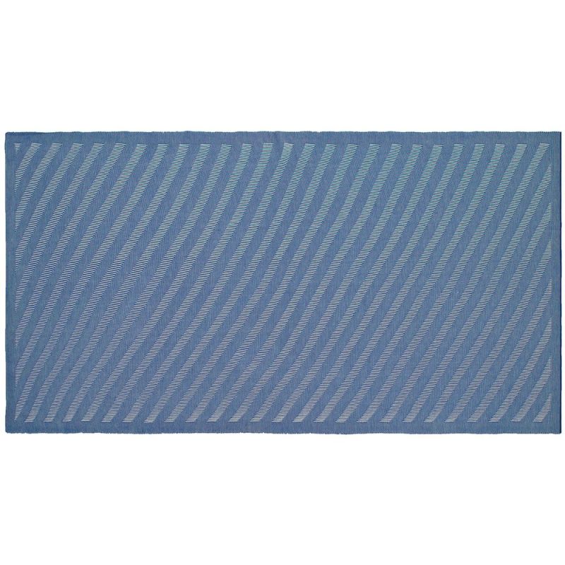 Плед Locus Solus, синий с голубым