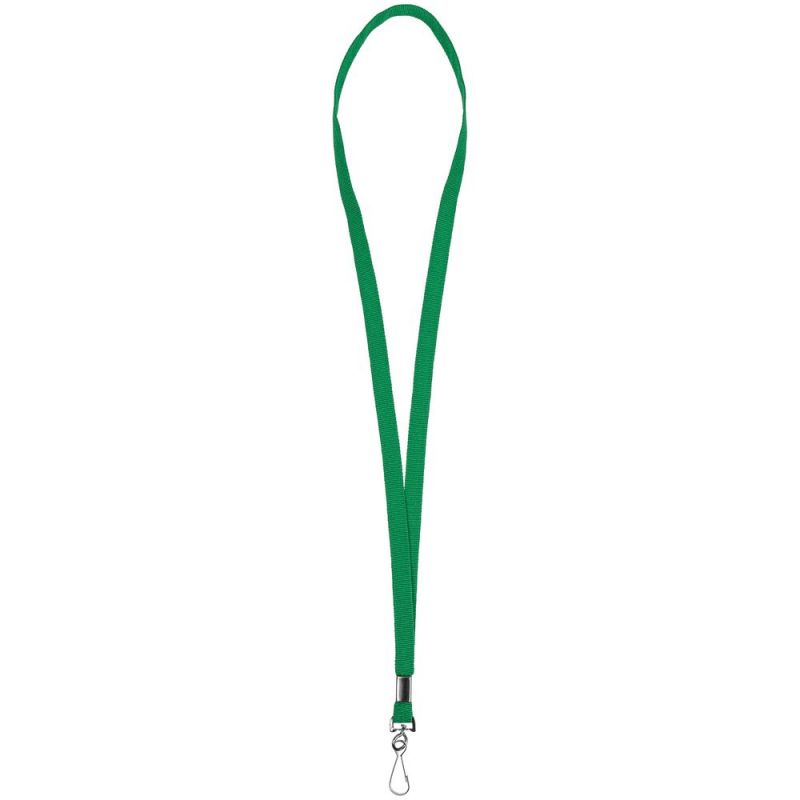 Лента с карабином Colorplan, зеленая Лента с карабином Colorplan, зеленая