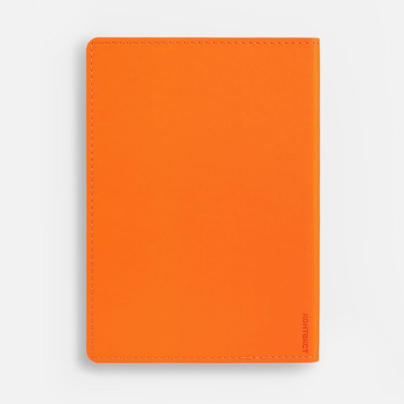 Ежедневник Tact, недатированный, оранжевый