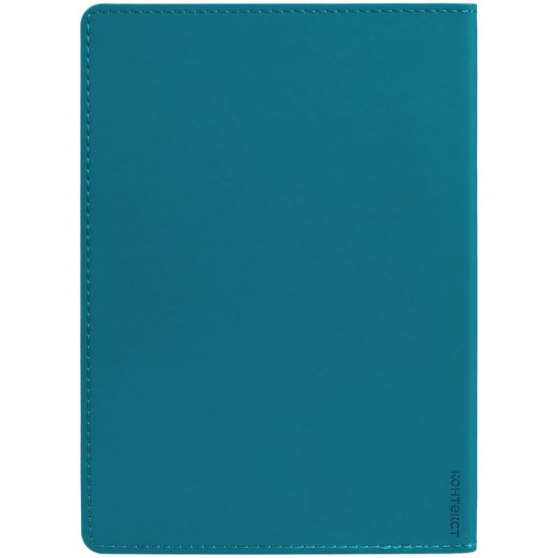 Ежедневник Tact, недатированный, бирюзовый