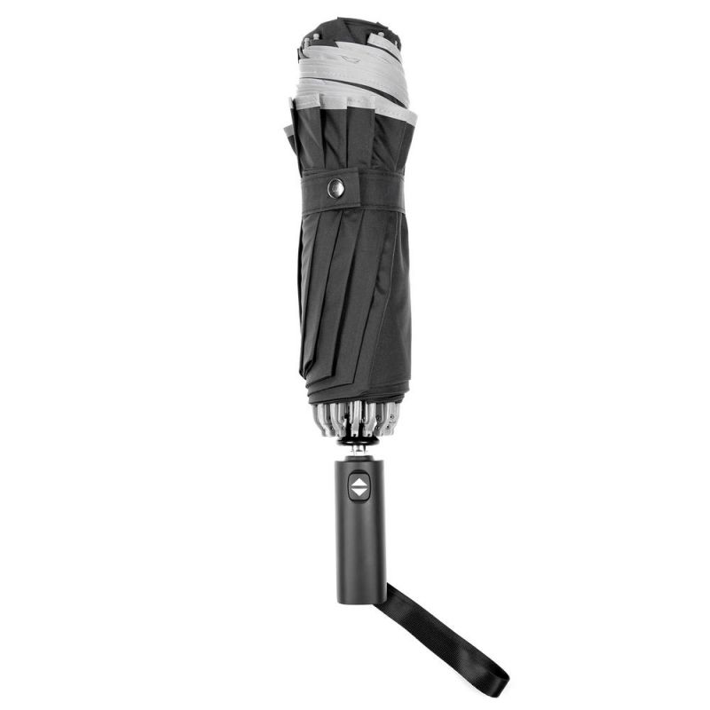 Складной зонт наоборот Savelight со светоотражающим кантом