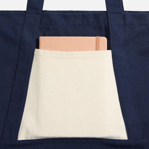 Шопер Shophop, синий с неокрашенным