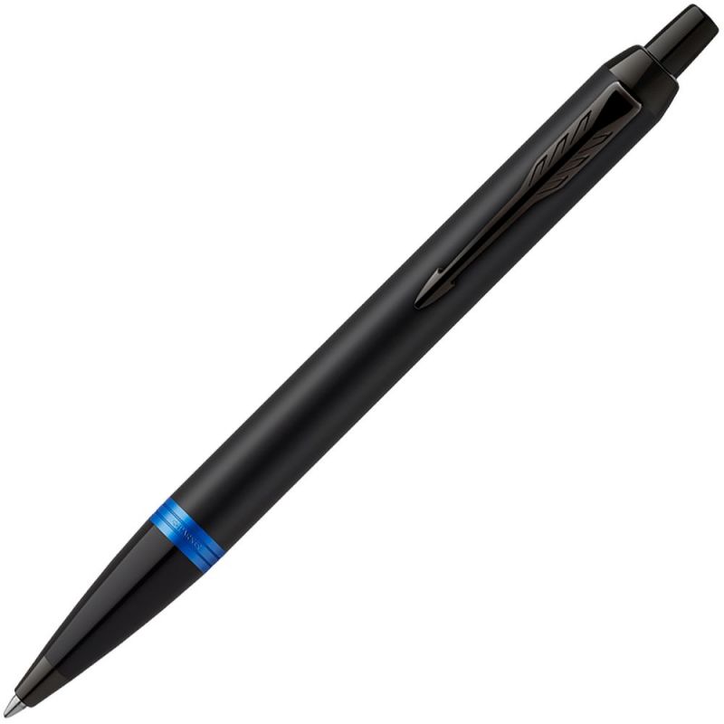 Ручка шариковая Parker IM Professionals Marine Blue BT, черная с синим Ручка шариковая Parker IM Professionals Marine Blue BT, черная с синим