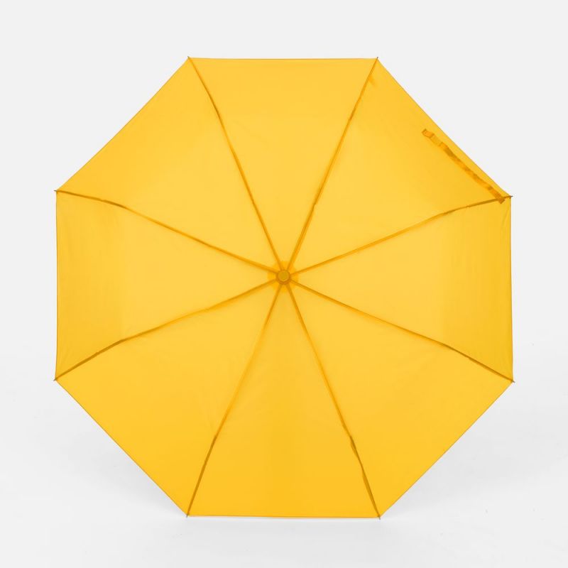 Зонт складной Basic, желтый