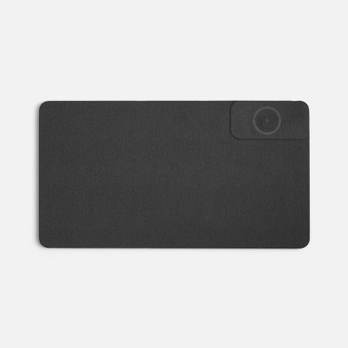 Складной стол для ноутбука с беспроводной зарядкой Kickstand Table, серый