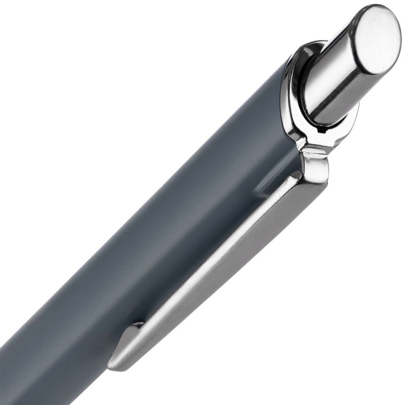 Ручка шариковая Konvent, матовая, серая