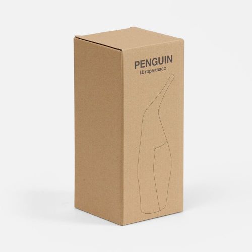 Штормгласс Penguin, черный