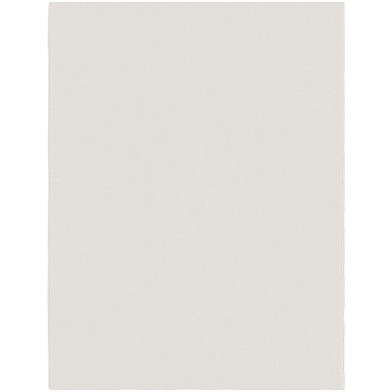 Плед Knitly, жемчужно-белый