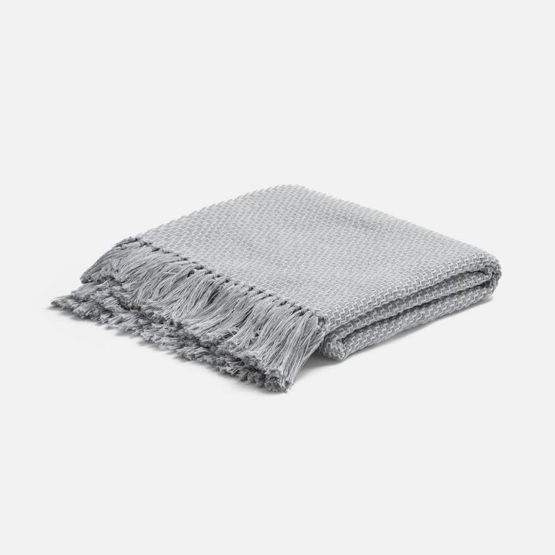 Плед Saltoro, светло-серый