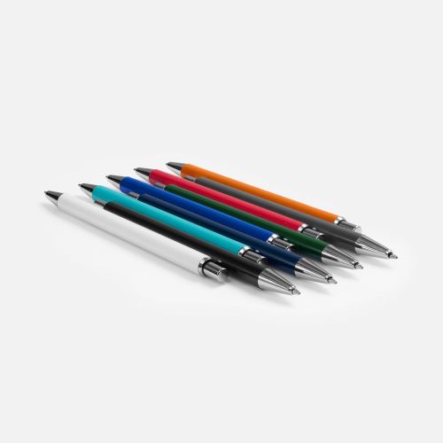 Ручка шариковая Slim Beam, оранжевая
