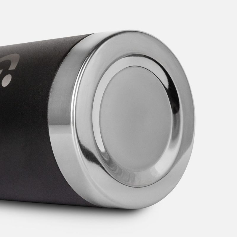 Термос Relaxika 1200 со стикерпаком, черный