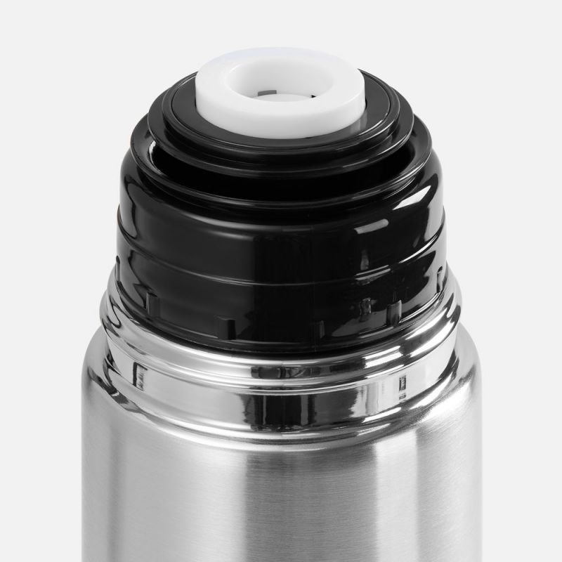 Термос Plain 750, ver.2, серебристый