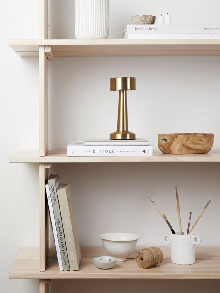 Настольная лампа Maris, золотистая