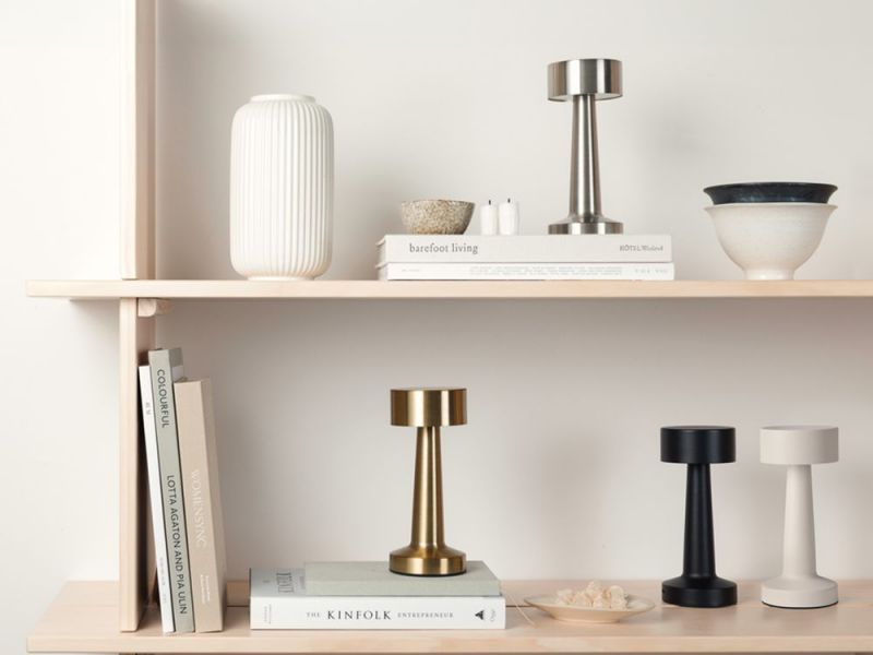 Настольная лампа Maris, серая