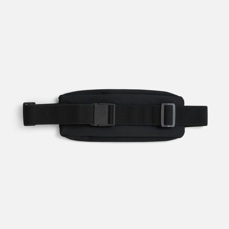 Спортивная поясная сумка Springa, черная