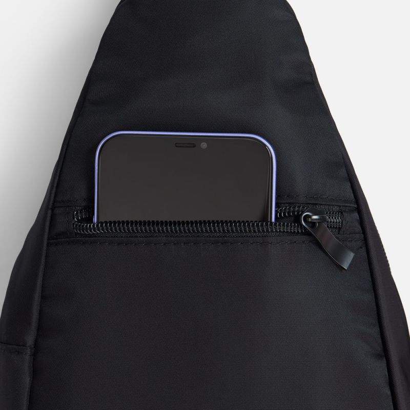 Спортивный кросс-боди рюкзак Bagventure, черный