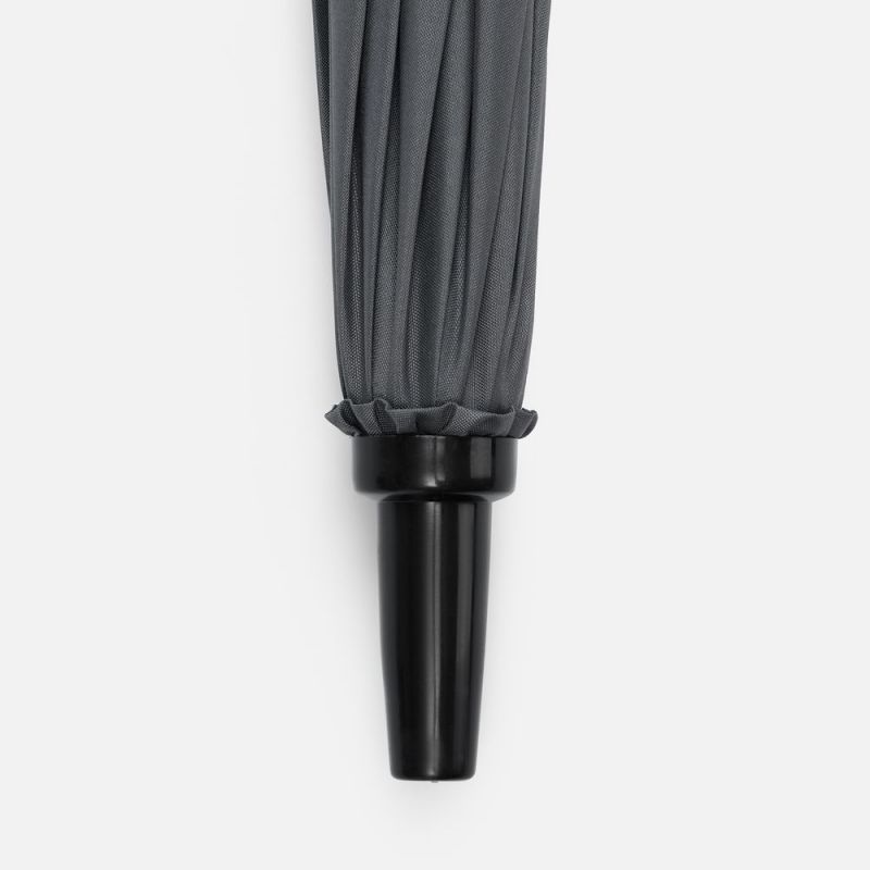 Зонт-трость Simple Golf, серый