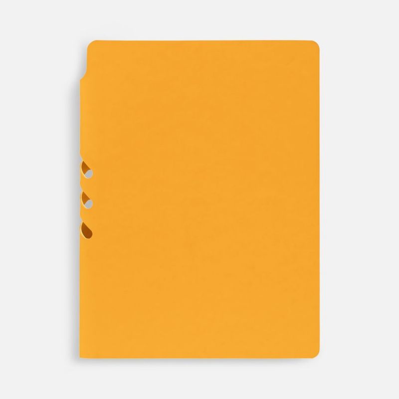 Ежедневник Flexpen Shall, недатированный, желтый