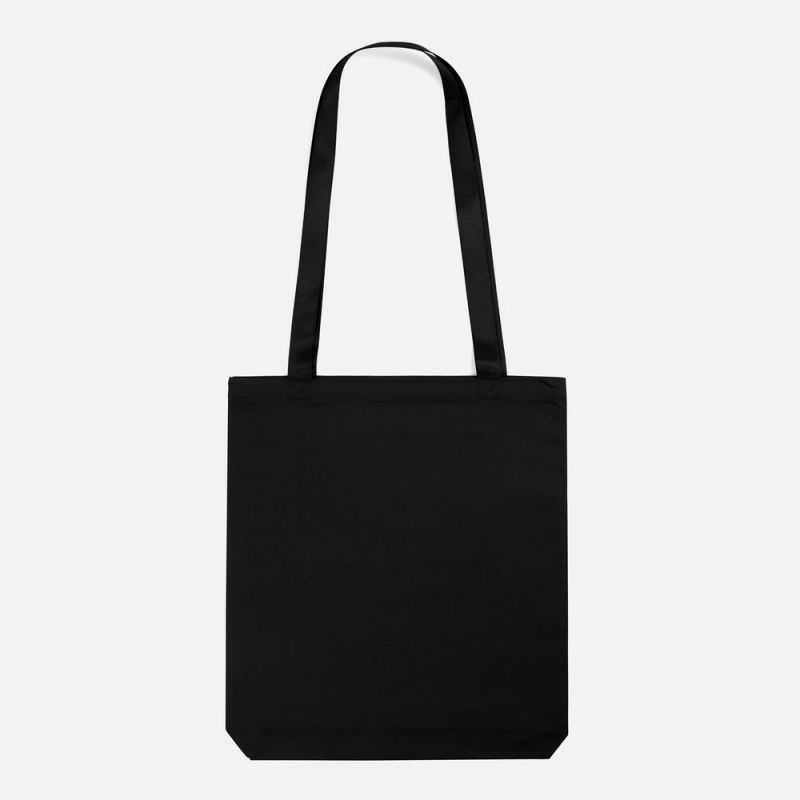 Шопер B4, черный с черными ручками