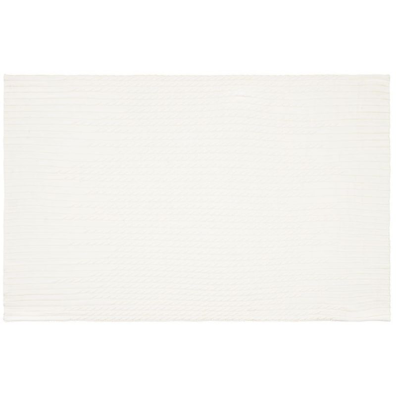 Плед Tressa, белый (молочный)