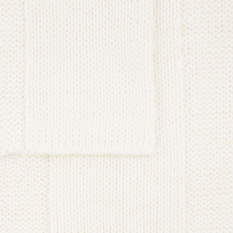 Плед Rombus, белый (молоный)