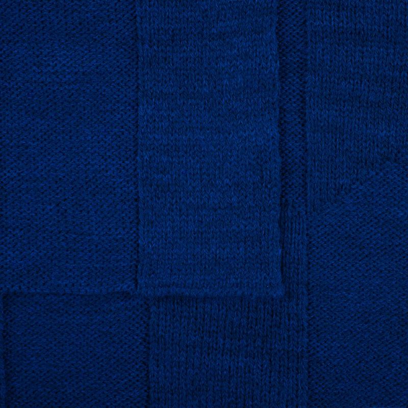 Плед Rombus, темно-синий (кобальт)