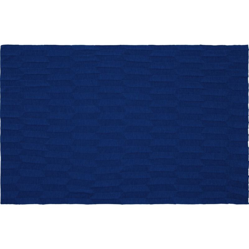 Плед Rombus, темно-синий (кобальт)