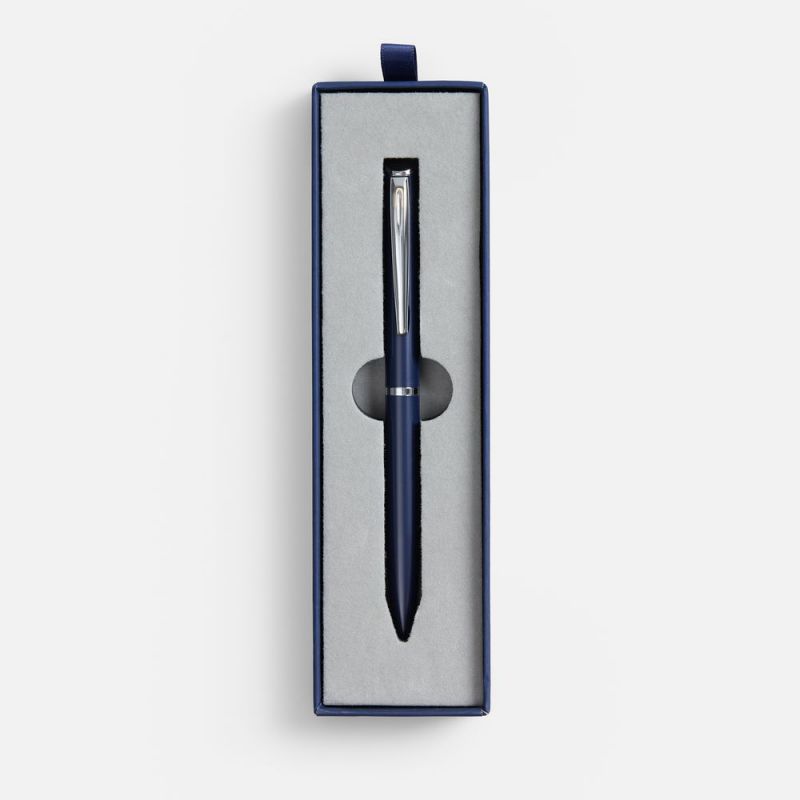 Ручка шариковая Ringa в футляре, синяя