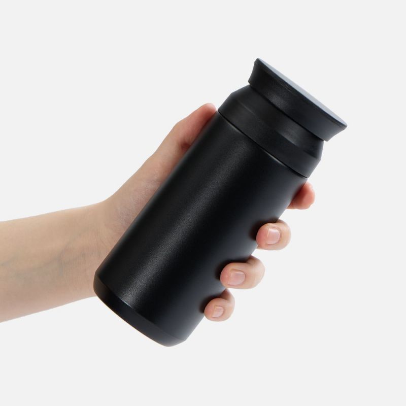 Термостакан Bau с ситечком, черный Термостакан Bau с ситечком, черный